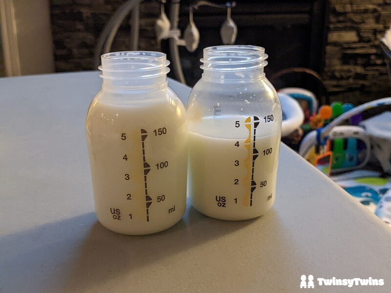 Weaning Overnight Feeds Freshly Pumped Breastmilk In Medela Bottles