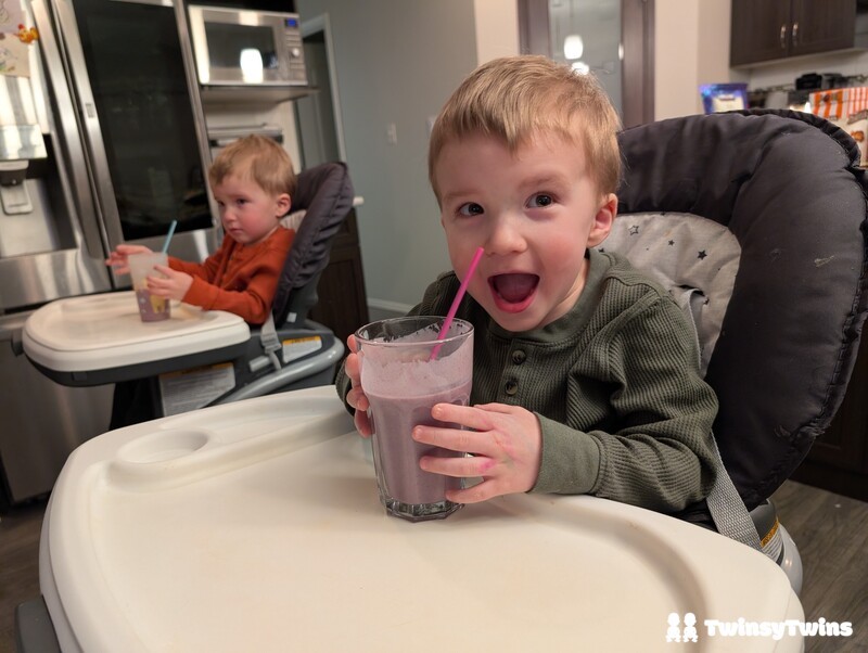 Don't drink Dad's smoothie