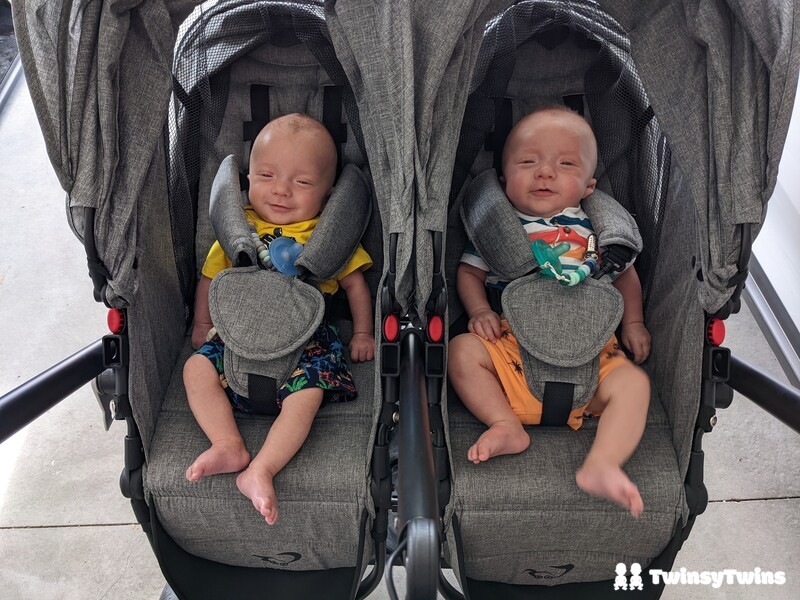 Strollers For Multiples Twin Newborns Smiling In Strollair Twinway