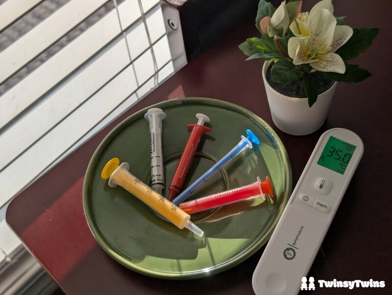 Medicine Infant Tylenol Motrin Twin Schedules Dose Dispensers